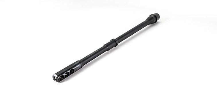 Faxon Firearms FAXON Firearms 16" Legal SLIM Perm 3 Port Brake 14.5" PENCIL 5.56 NATO Mid-Length 4150 QPQ Nitride Barrel
