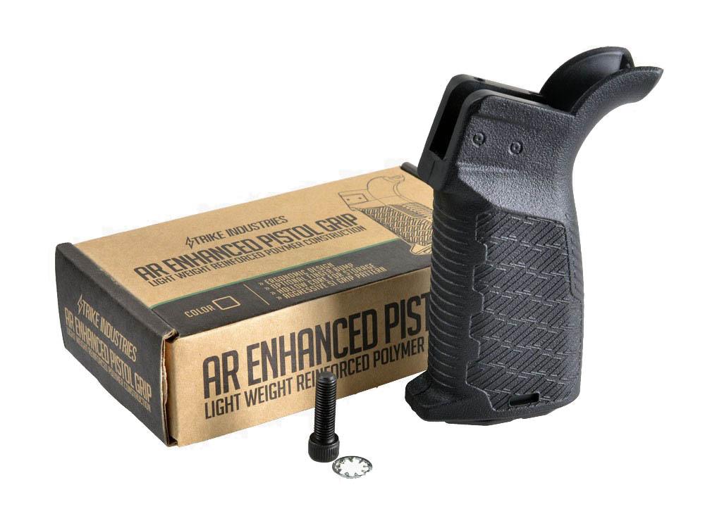 Strike Industries AR Enhanced Pistol Grip - Black
