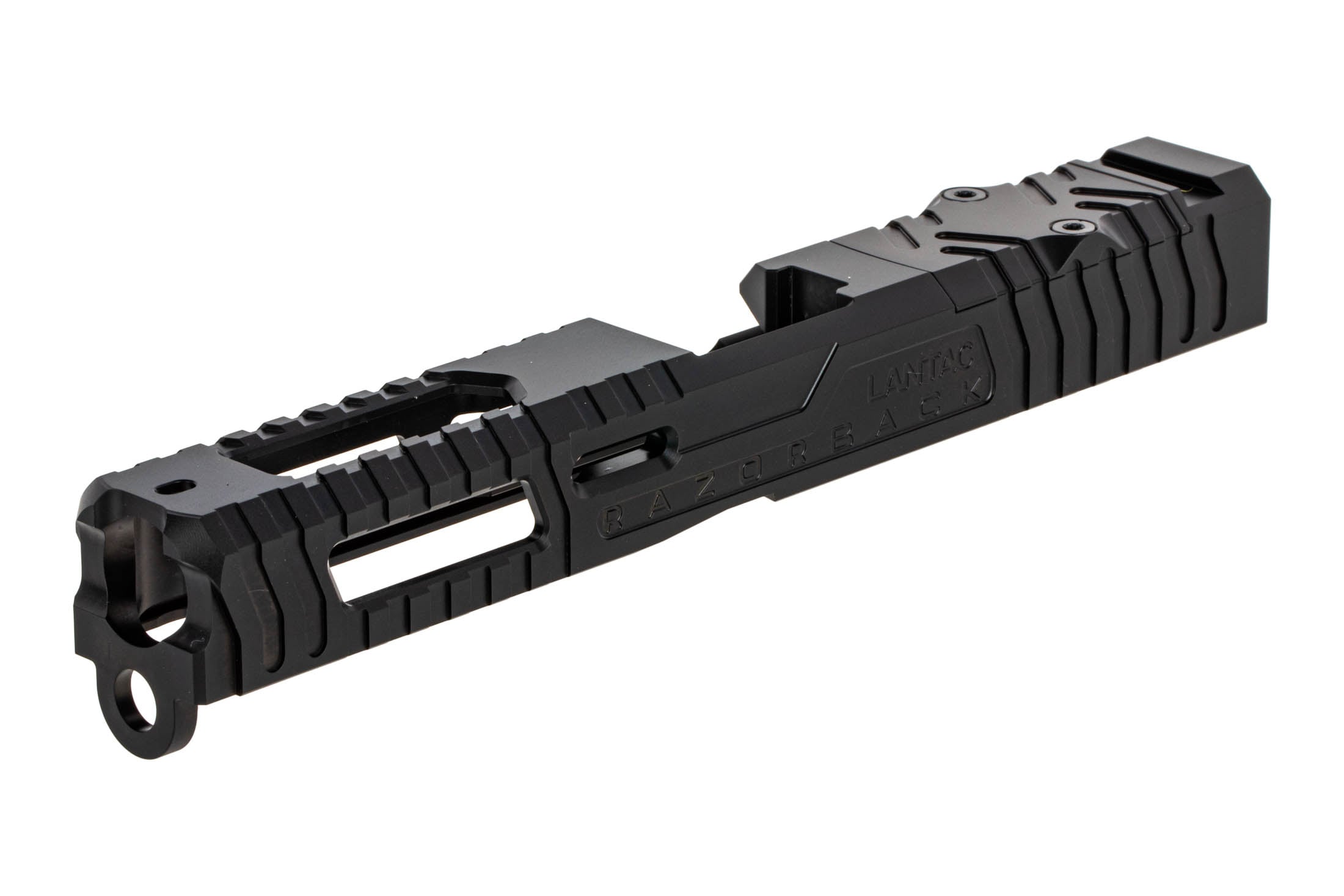 Lantac LANTAC Razorback Glock 17 GEN3 Compatible Stripped Slide - Black