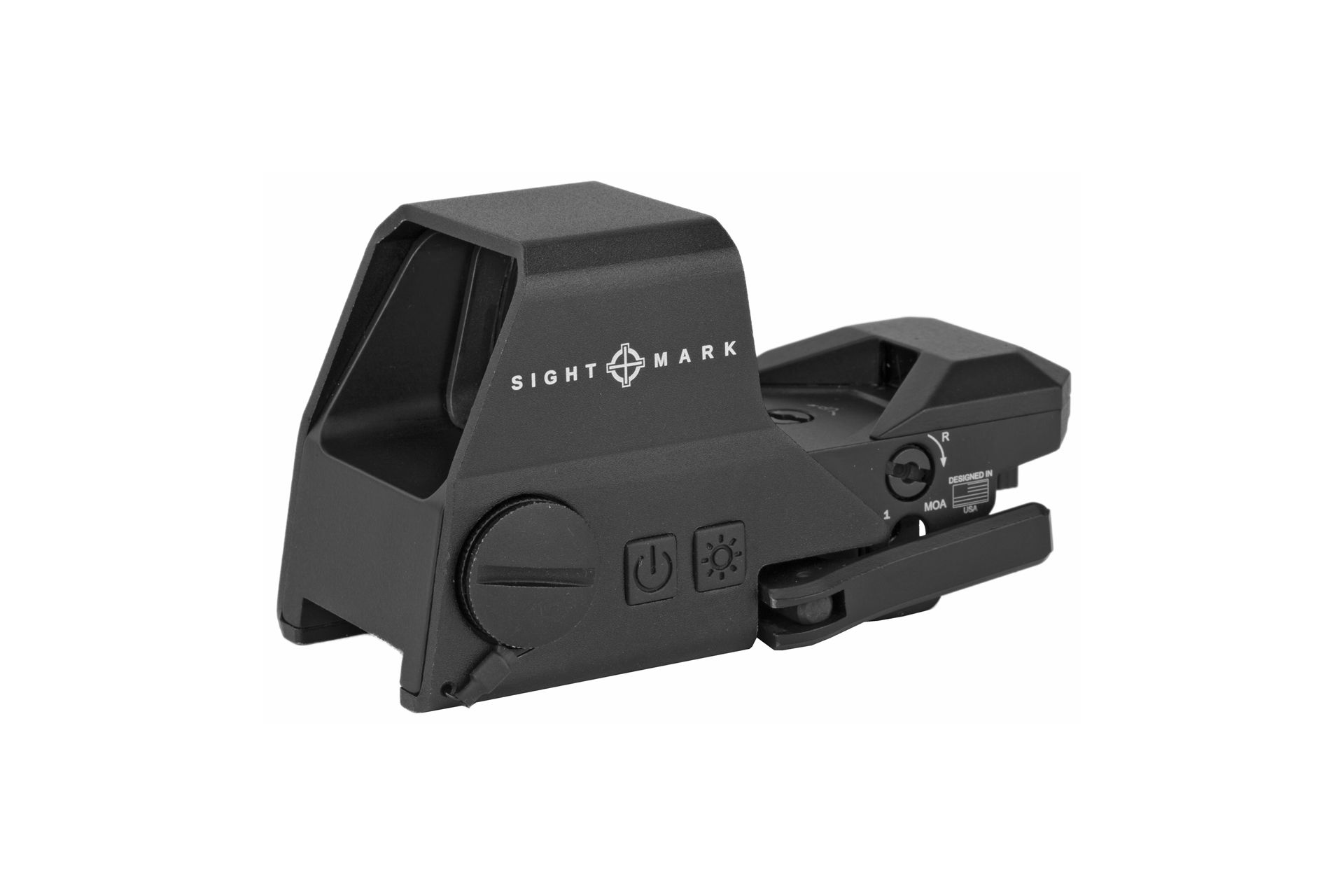 thumbnail interactive-video image 1 of Sightmark Ultra Shot R-Spec Reflex Sight SM26031 – Black Dot Sight For Rifles/Shotguns 1 of 3