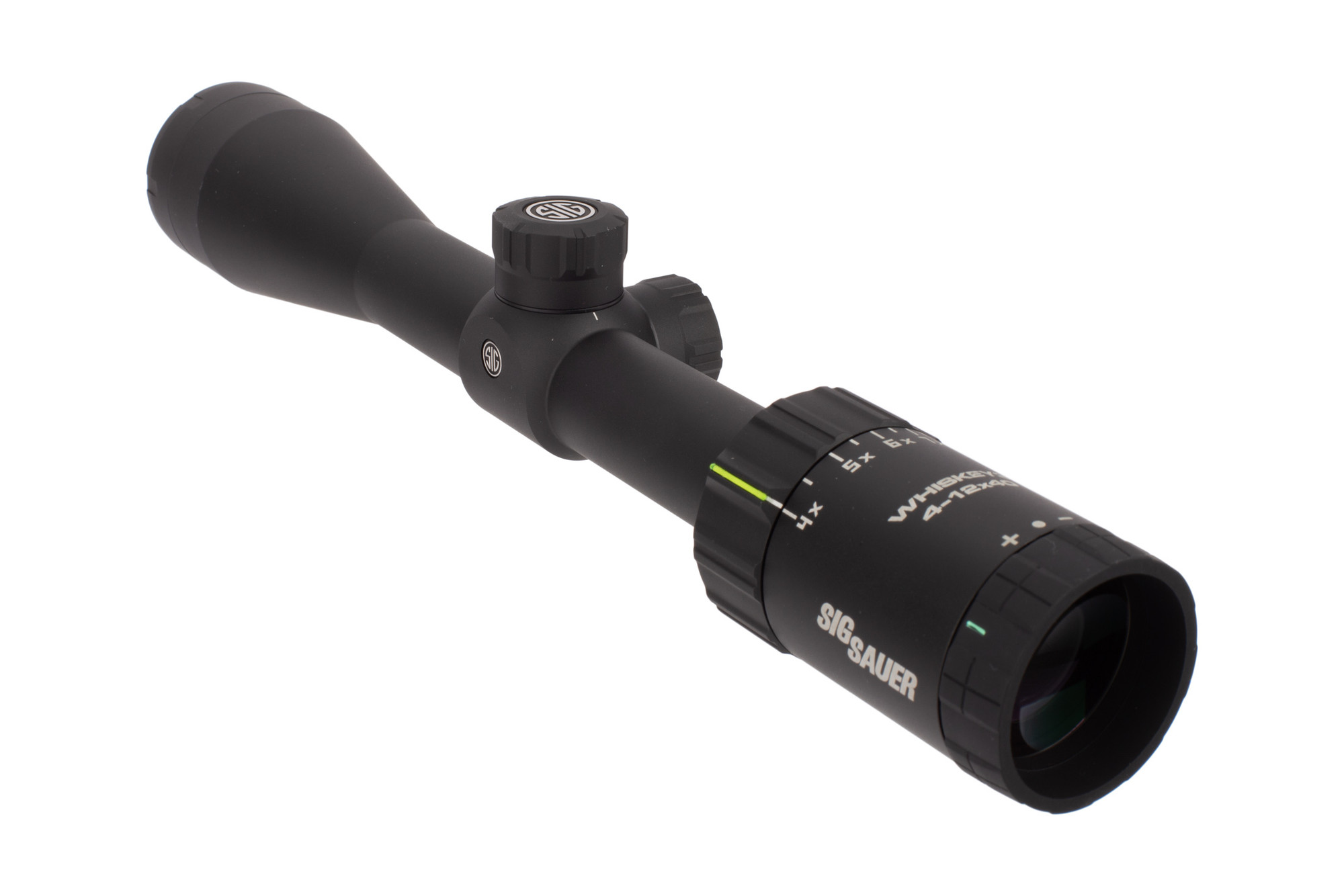 Sig Sauer SIG Sauer WHISKEY3 4-12x40mm SFP Rifle Scope - BDC-1 Quadplex Reticle