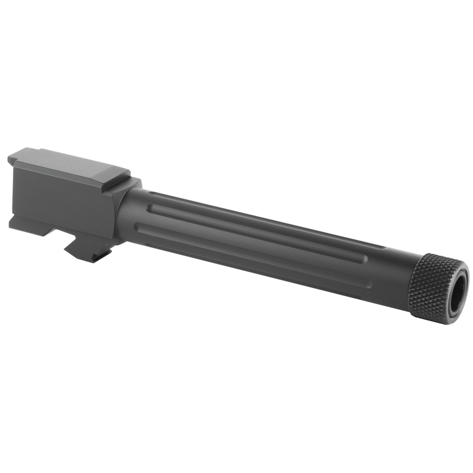 Lone Wolf Lone Wolf Alpha Wolf 9mm Fluted Threaded Barrel for Glock 17 - Nitride 1:10 Twist