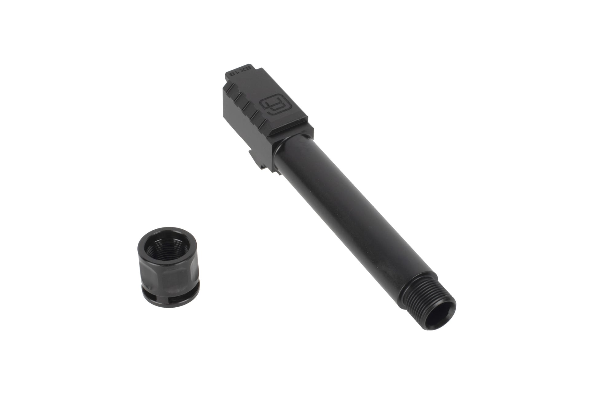 Griffin Armament Griffin Armament for Glock GEN3/4 G19 Advanced Threaded Match Barrel with Micro Carry Comp 1:10 Twist