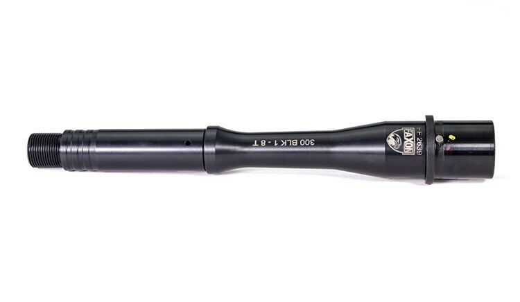Faxon Firearms FAXON Firearms 7.5" Gunner Profile .300 Black Pistol Length Black Nitride Barrel 1:8 Twist