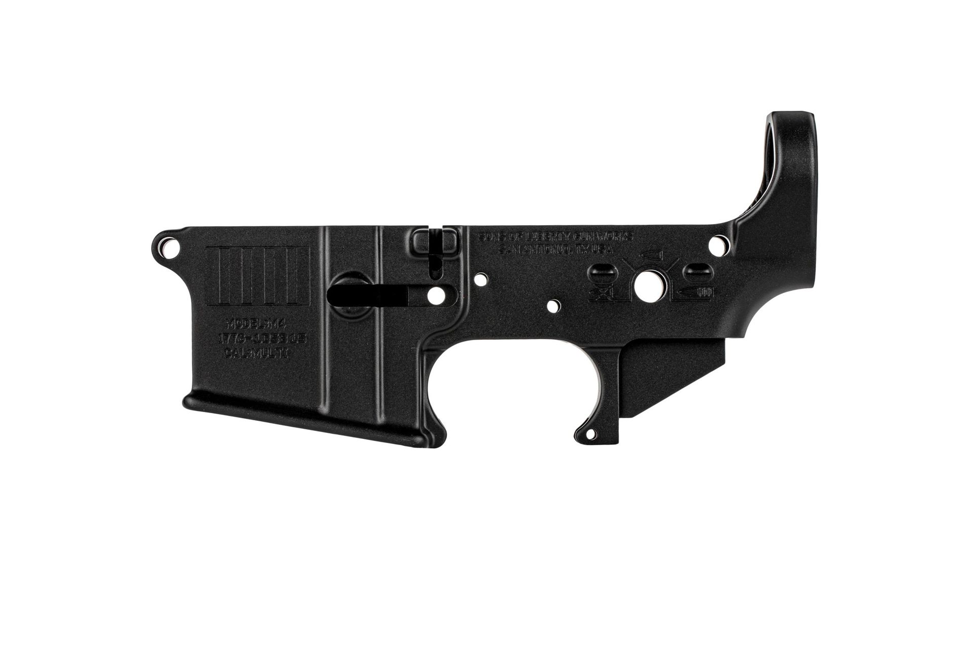 Sons Of Liberty Gun Works AR-15 Stripped Lower Receiver - Rebellious Stripes