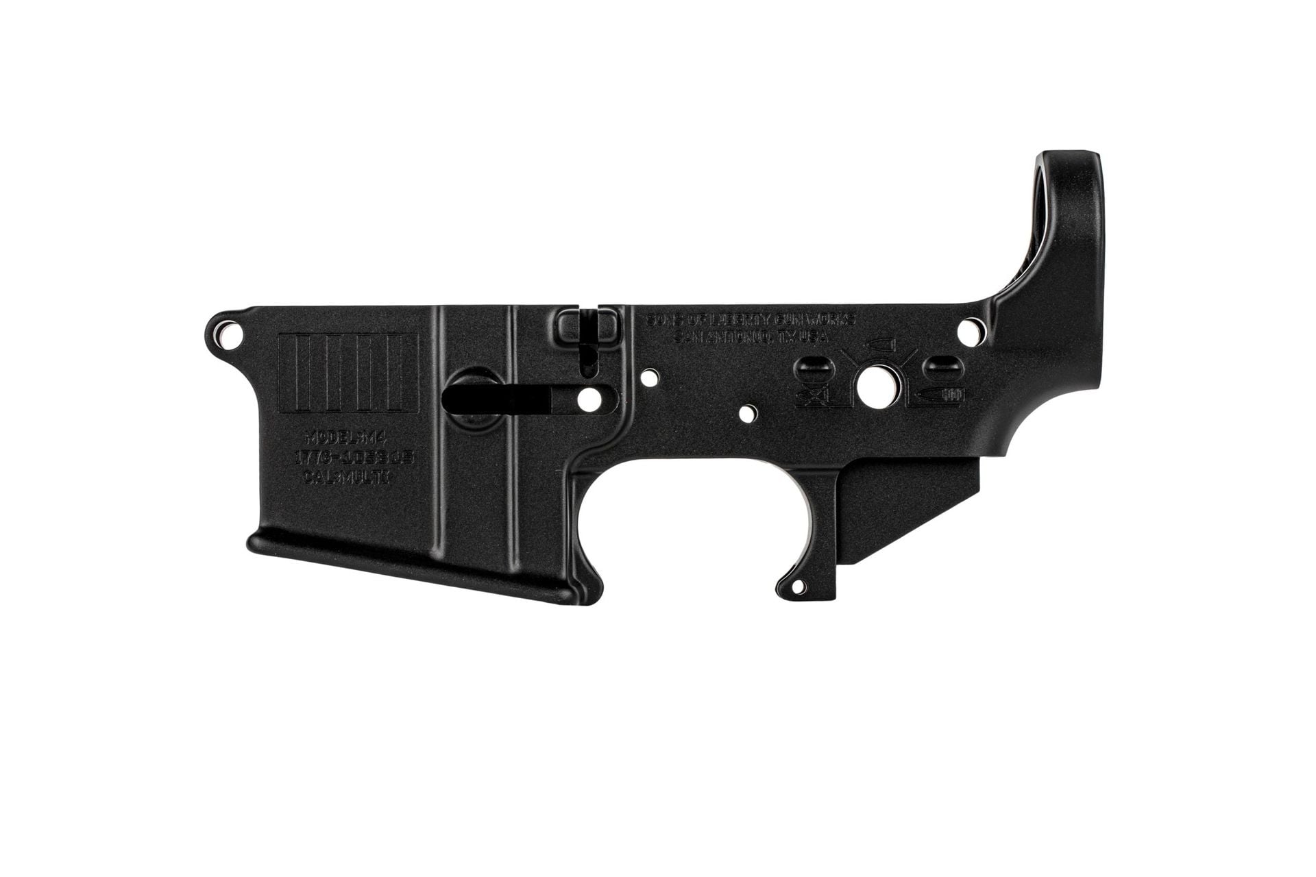 Sons Of Liberty Gun Works AR-15 Stripped Lower Receiver - Rebellious Stripes