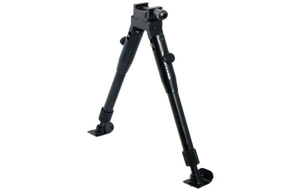 UTG Shooter’s Sniper Bipod, Steel Feet, Height 8.2″-10.3″