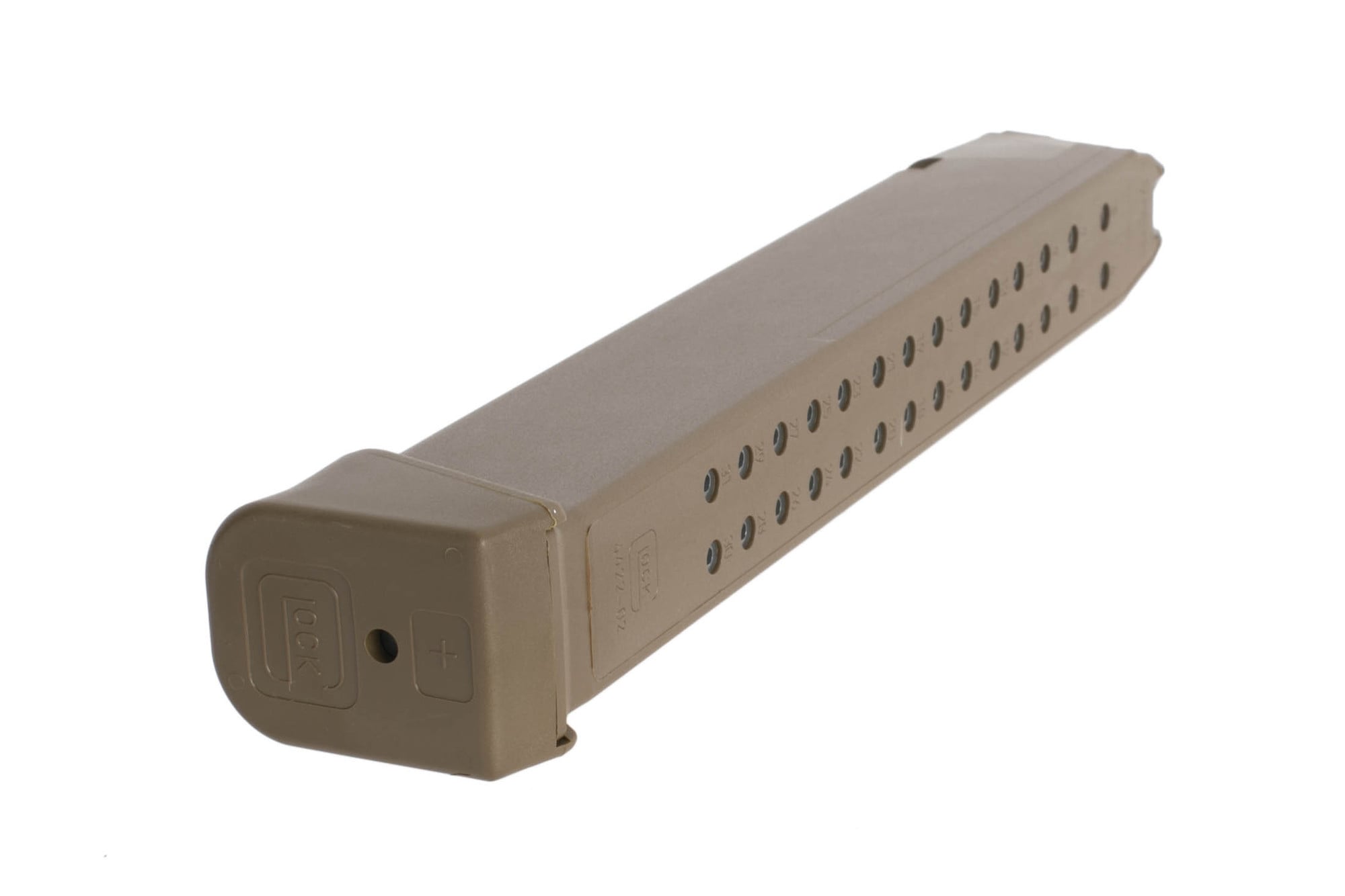 Glock Glock G17 Gen 5 33-Round High Capacity 9mm Magazine - FDE