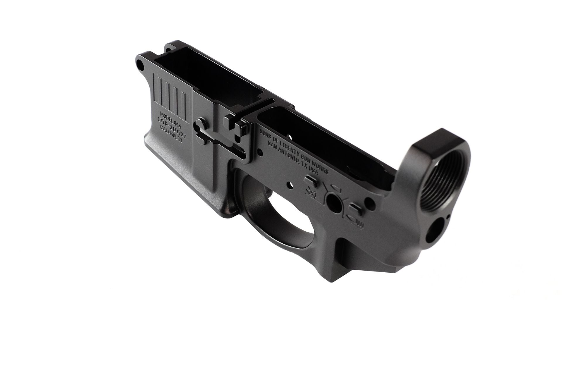 Sons Of Liberty Gun Works Broadsword Billet Stripped AR-15 Lower Receiver