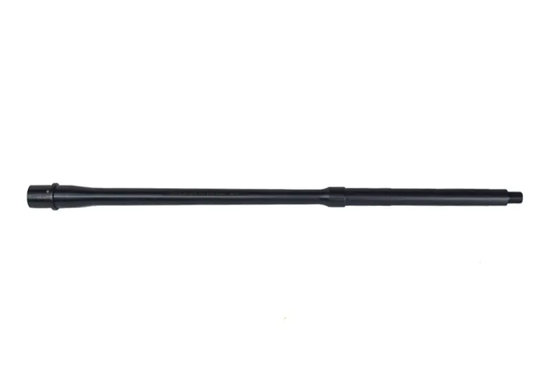 20" Black Nitride 4150 Steel Government Barrel 5.56 NATO Rifle Length Gas 1:7 Twist