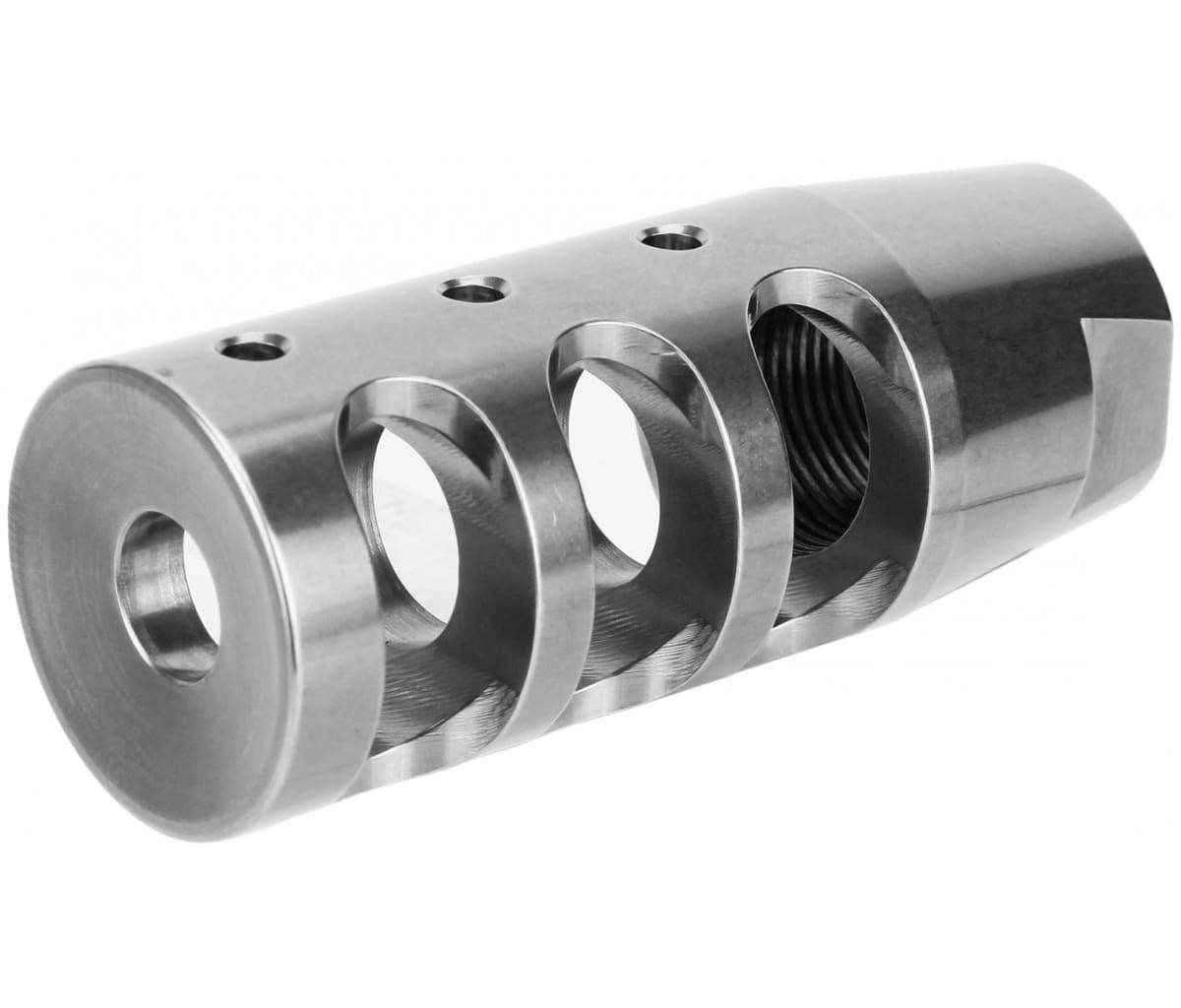 NBS .223/5.56 1/2-28 TPI Compact Muzzle Brake - SS