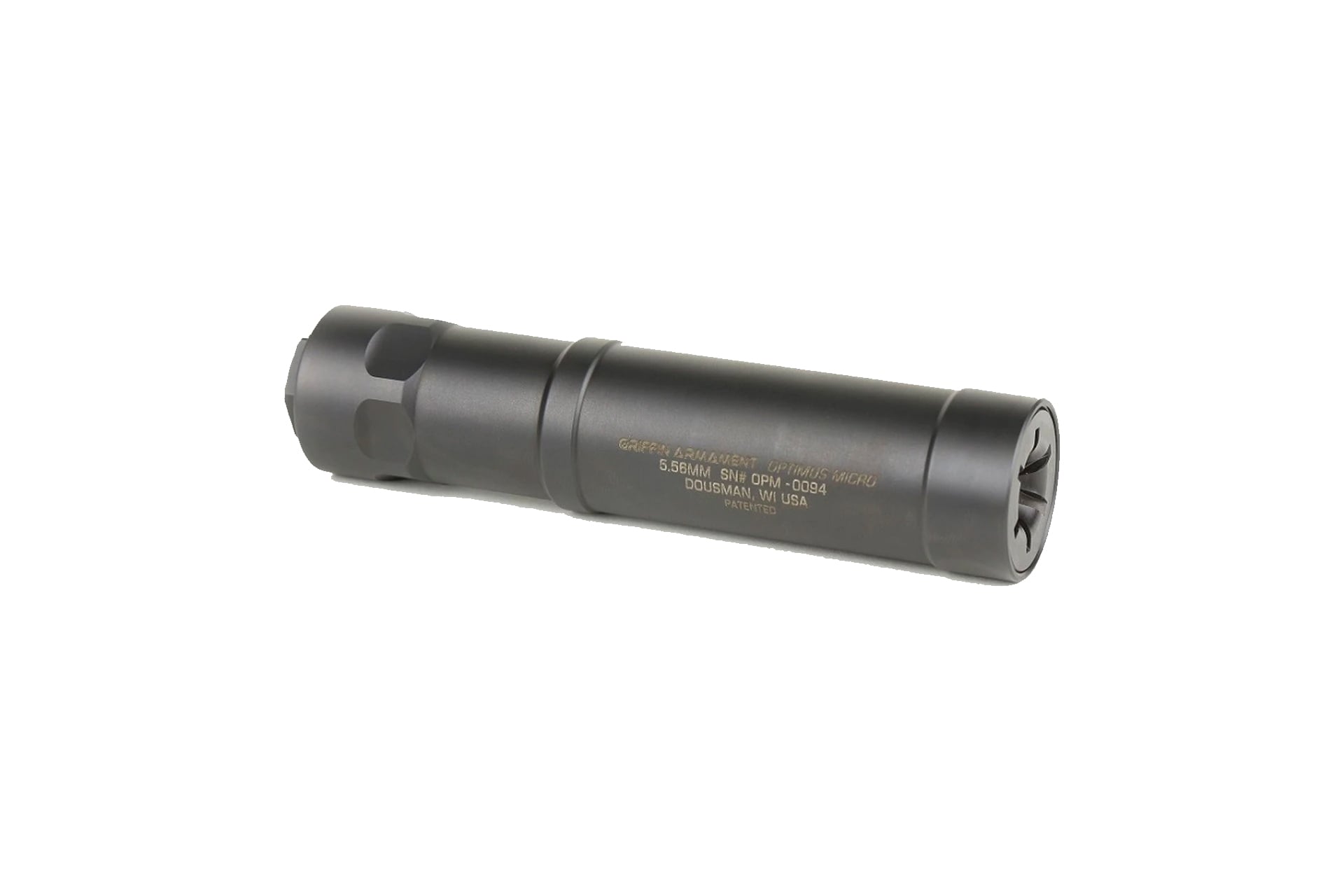 Griffin Armament Optimus Micro .22 Modular QD Suppressor