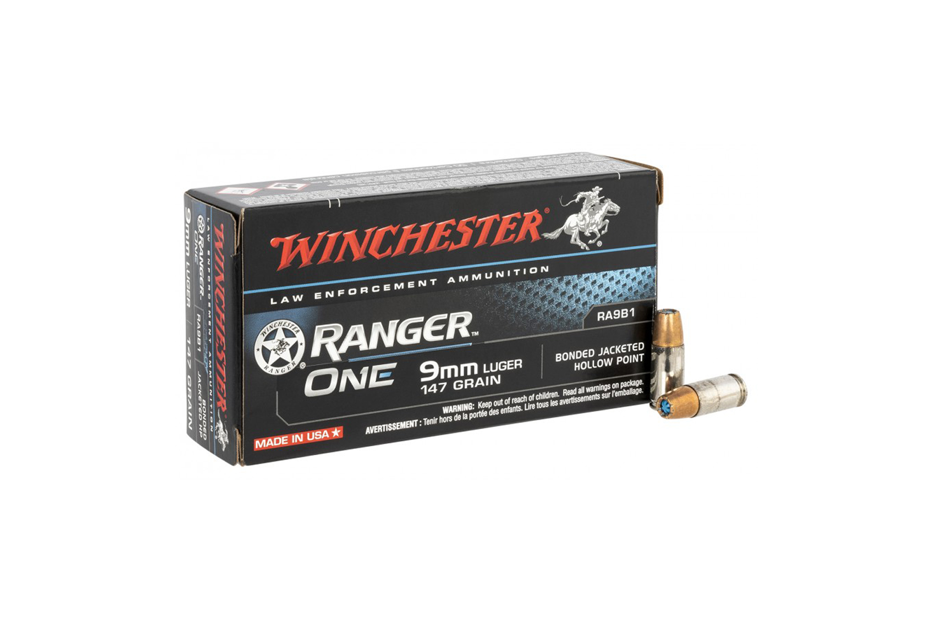 winchester 9mm Luger – 50rd