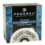 Federal H1234 Game-Shok Upland Heavy Field 12 Gauge 2.75″ 1 1/8 oz 4 Shot 25 Bx