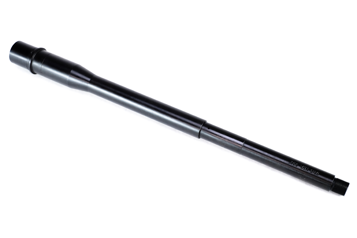 NBS AR-10 Barrel 16" 4150 Black Nitride SOCOM Barrel .308 Mid Length Gas Sys 1:10 Twist