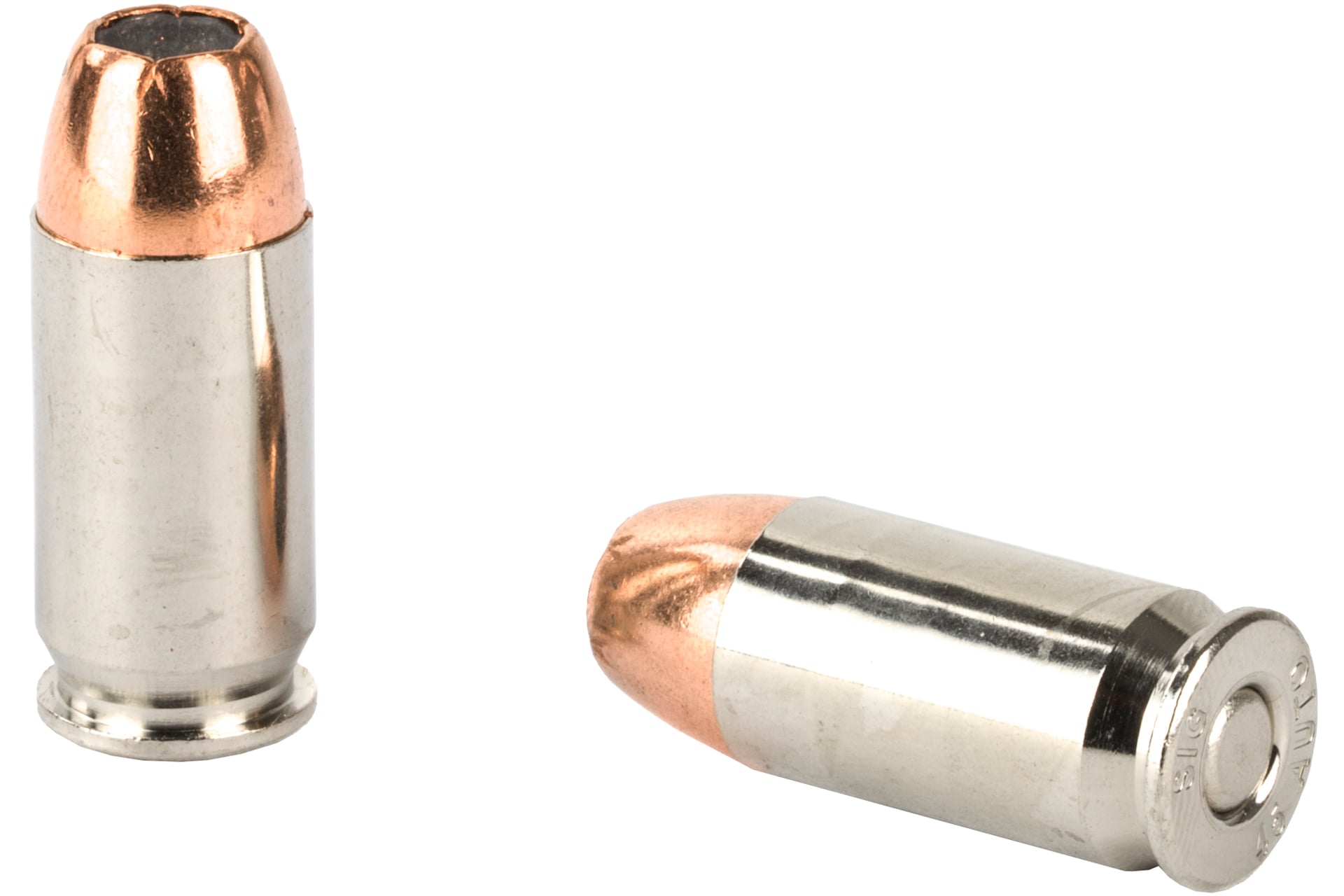 Sig Sauer E45AP120 Elite V-Crown 45 ACP 200 gr Jacketed Hollow Point (JHP) Handgun Ammo - 20 Rounds