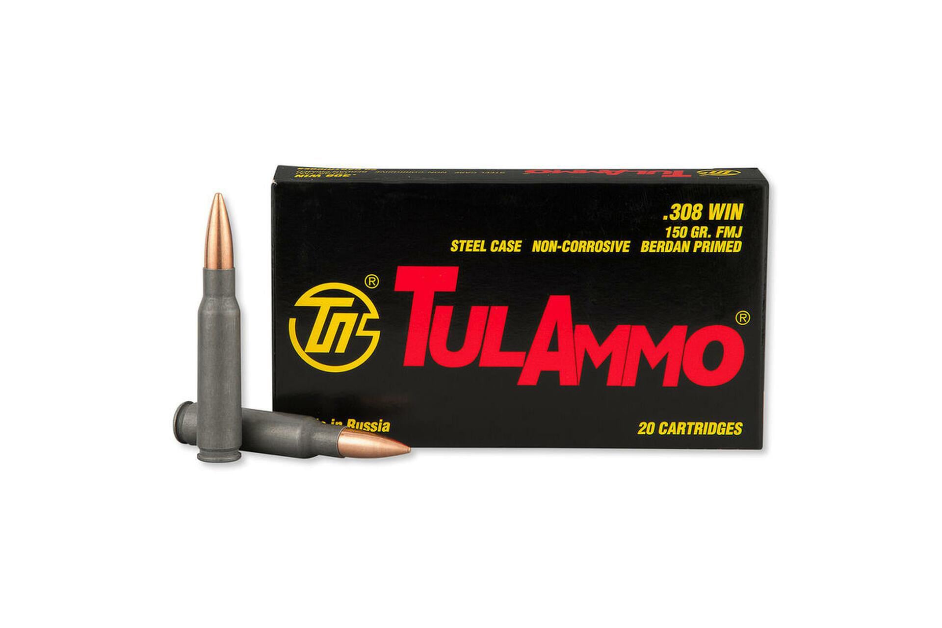 tulammo .308 Winchester 150gr FMJ – 20rd