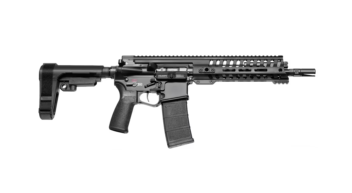 POF USA P415 Piston Pistol, 300 BLK, 10.5 Barrel, 9 M-Lok Edge Rail, 5 Position Piston Gas Block