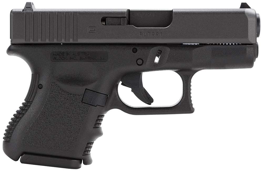 Glock G39 3.5″ 45 ACP 6Rd Compact Semi-Auto Pistol – Black