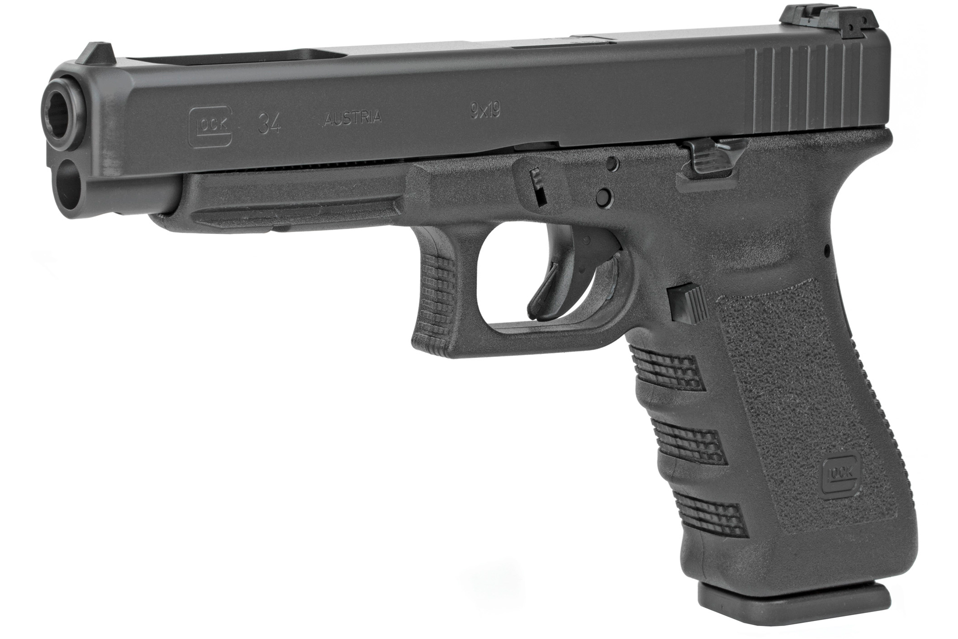 Glock Glock PI3430101 G34 GEN3 *CA Compliant 9mm Luger 5.31" 10+1 - Black