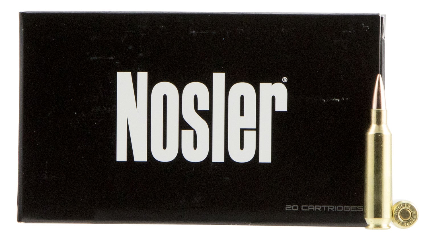 Nosler Nosler 60124 Match Grade RDF 22 Nosler 70 gr Hollow Point Boat-Tail (HPBT) Rimfire Ammo - 20 Rounds