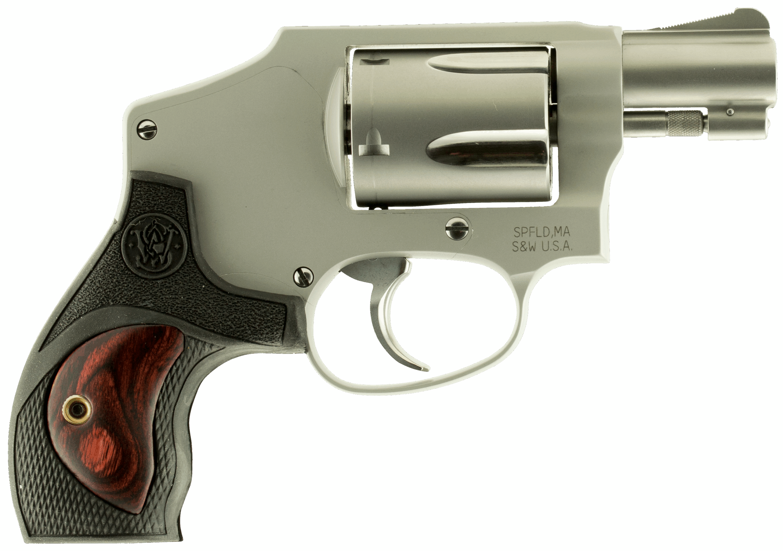 Smith & Wesson 10186 Performance Center 642 1.88" 38 Spl 5rd Subcompact Revolver - Silver