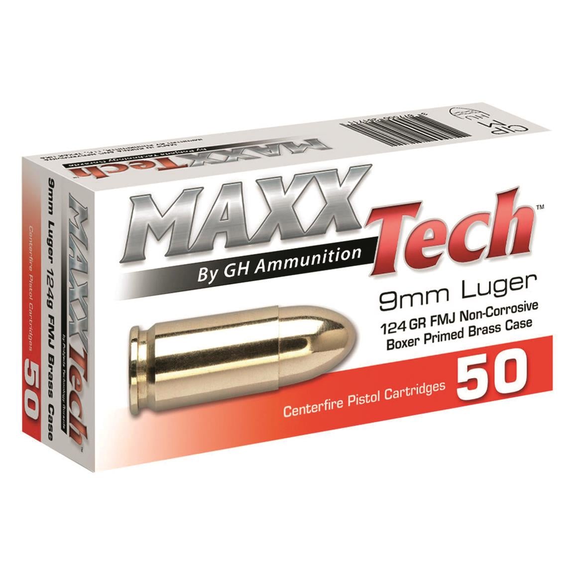 9mm Luger 124gr – 50rd