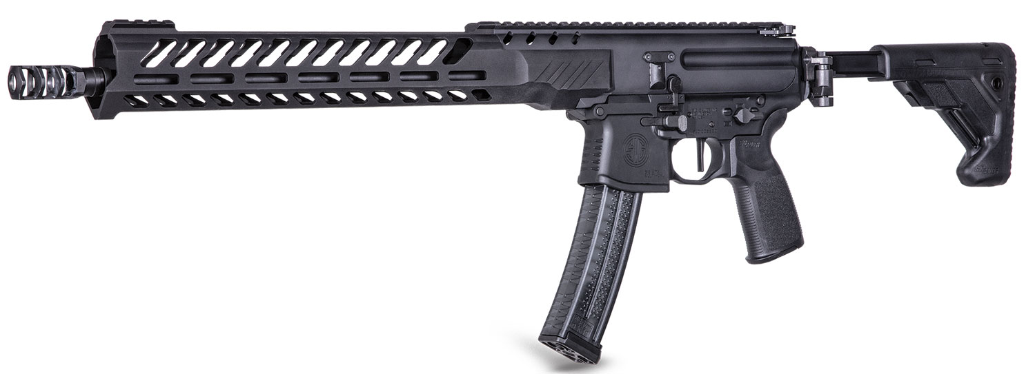 Sig Sauer RMPX16B9 MPX PCC 16″ 9mm Luger 30Rd Semi-Auto Rifle – Black ...