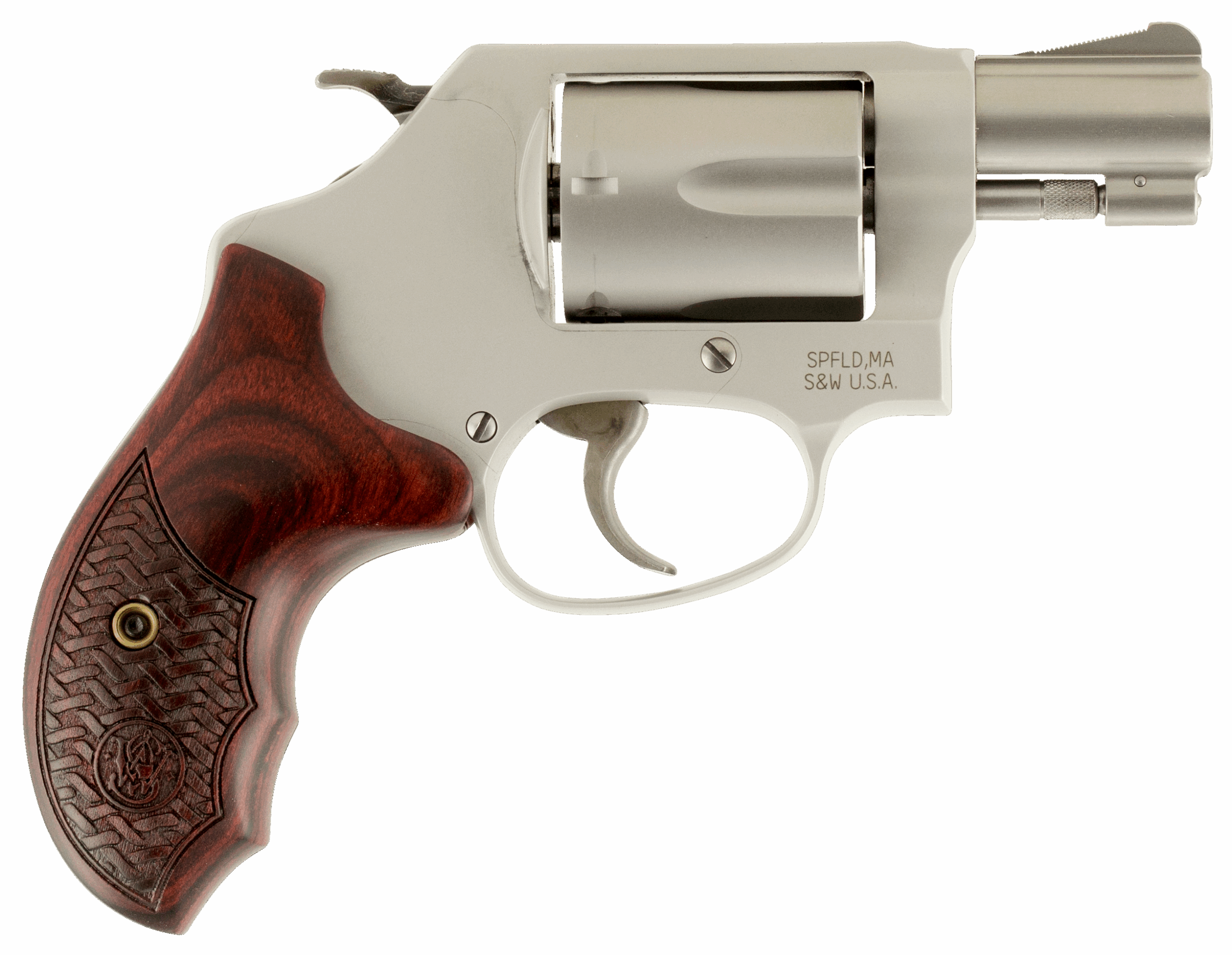 Smith & Wesson 170349 Performance Center Model 637 Enhanced Action 1.88" 38 Spl 5rd Subcompact Revolver - Silver