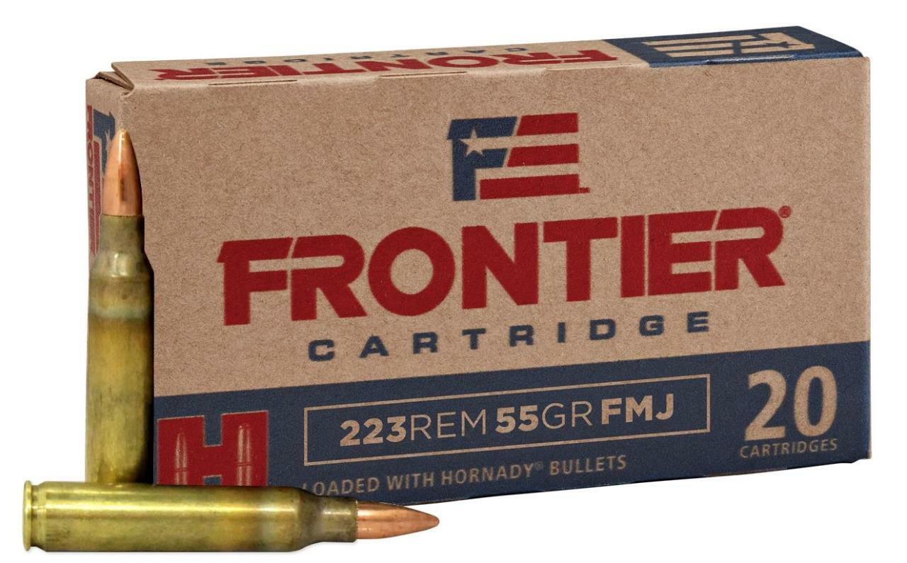 Frontier Cartridge .223 Remington 55gr FMJ – 20rd
