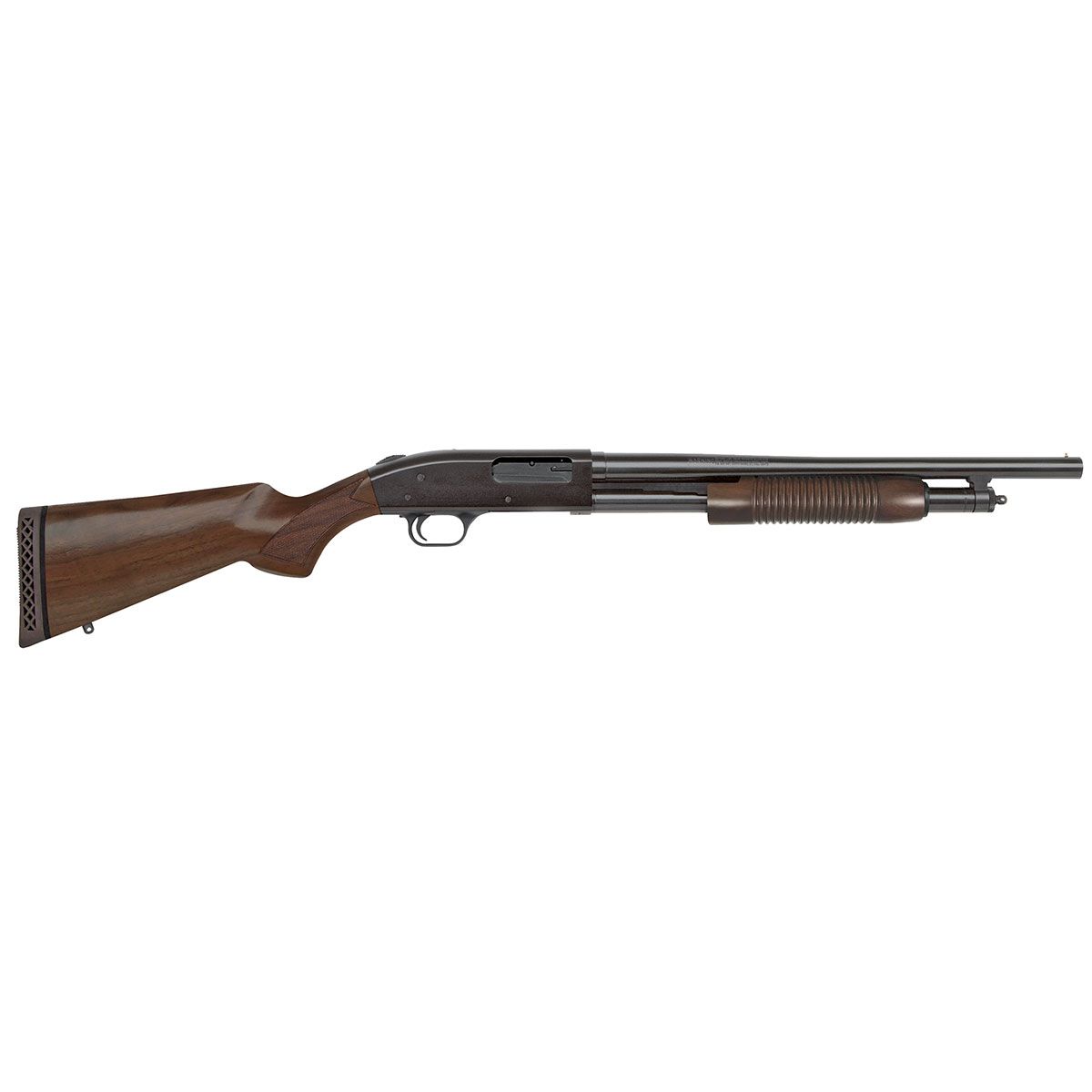 mossberg-500-retrograde-pump-12-gauge-3-18.5-blue-wood-right-hand-cylinder-3-5rd