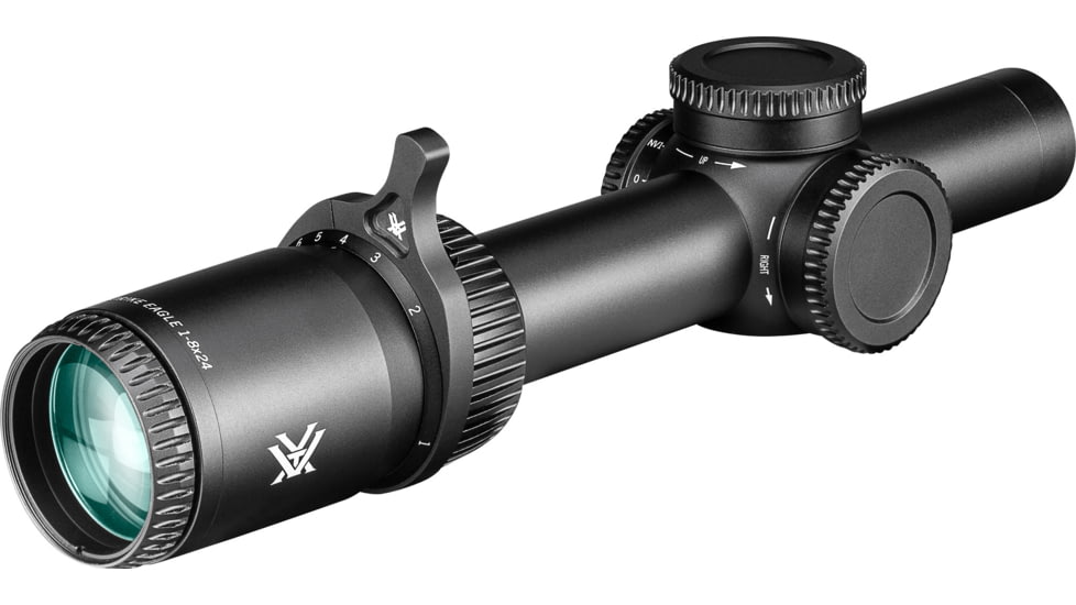 Vortex Strike Eagle 1-8x24mm 30mm EBR-8 FFP Rifle Scope SE-1801, Black
