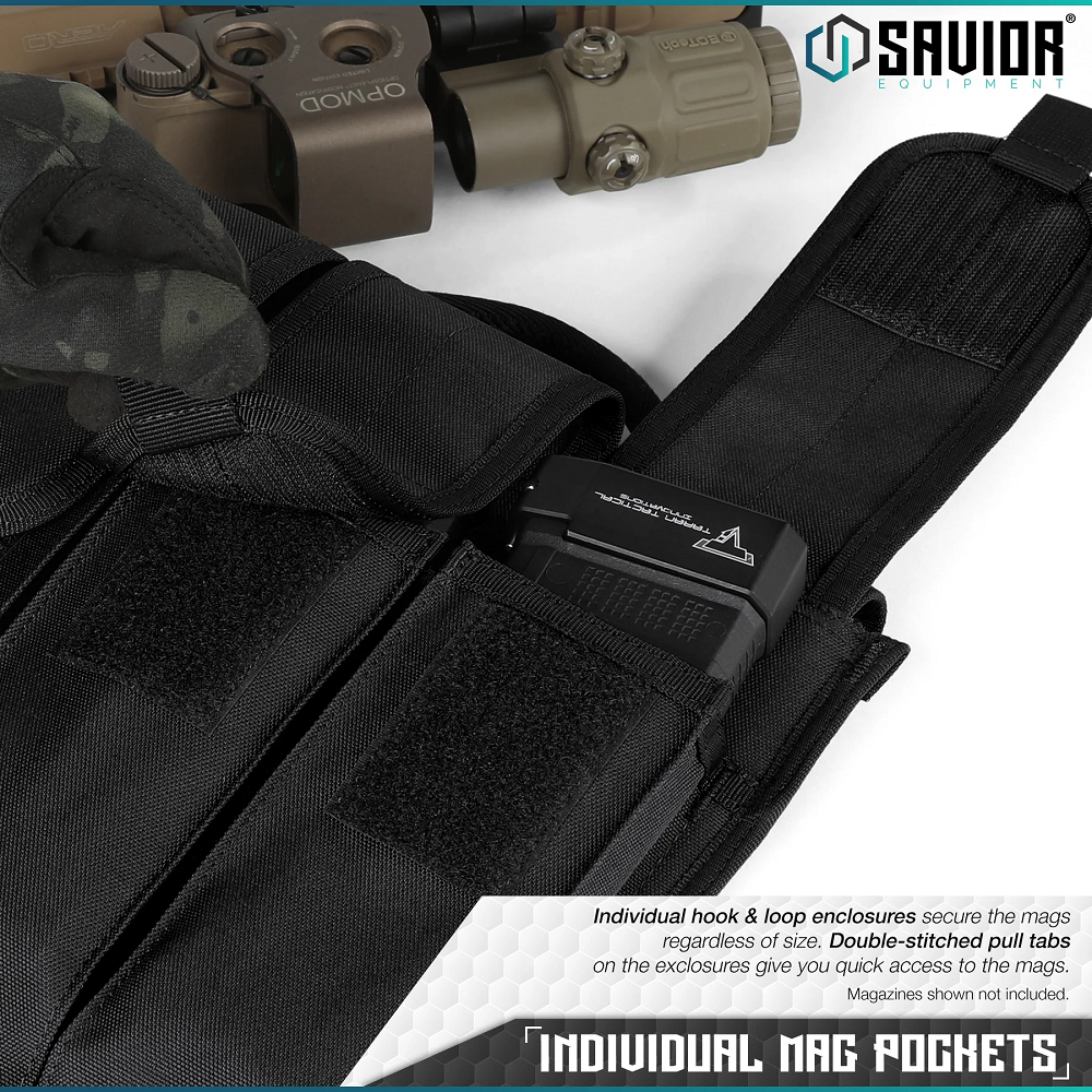 savior-equipment-rifle-caliber-magazine-holder-fit-up-to-6-12-mag-velcro-closure-single-shoulder-sling-black-3