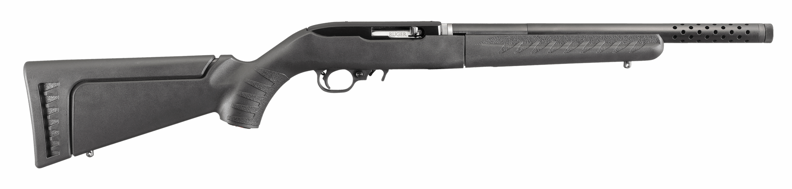 Ruger 21152 16/12" 10/22 Takedown Lite 22 LR 10+1, Black Ruger Modular Stock System, Cross-Bolt Manual Safety