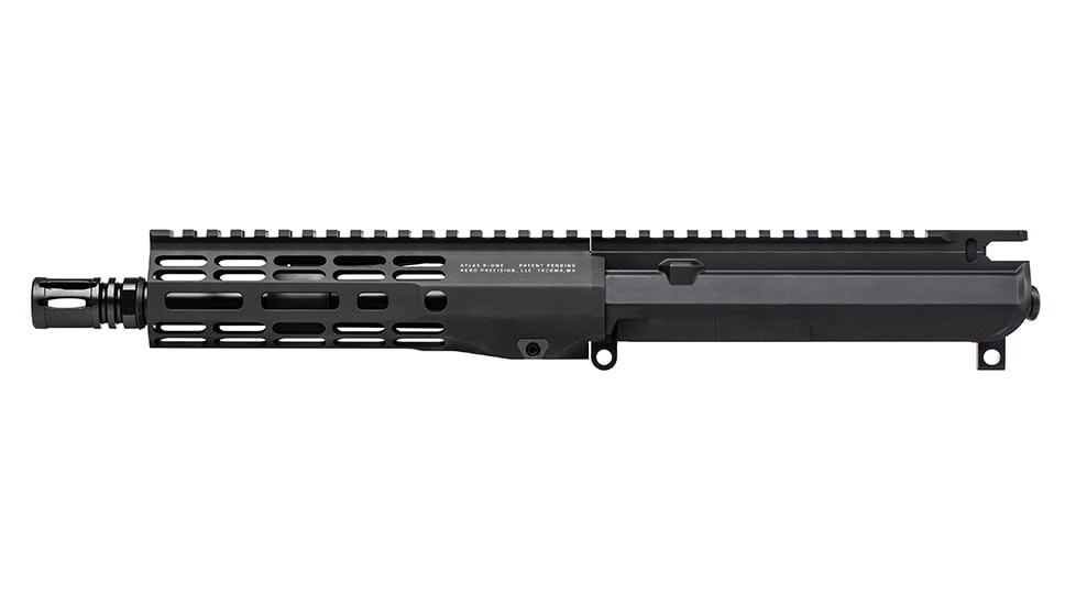 Aero Precision Aero Precision M4E1 Threaded Complete Upper, 8" 5.56 Barrel, 7.3" M-LOK ATLAS S-ONE Handguard - Anodized Black
