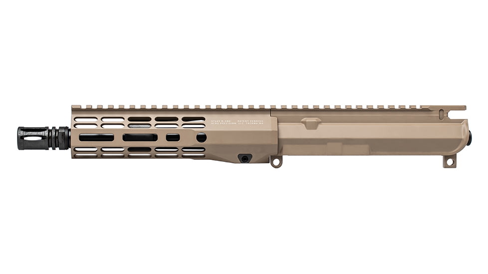 Aero Precision M4E1 Complete Upper, 8" 5.56 Pistol Barrel w/ 7.3" Enhanced Gen 2 Handguard - FDE Cerakote