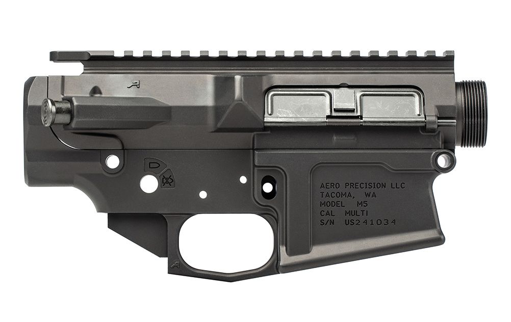 Aero Precision Aero Precision M5 (.308) Threaded Assembled Receiver Set - Anodized Black