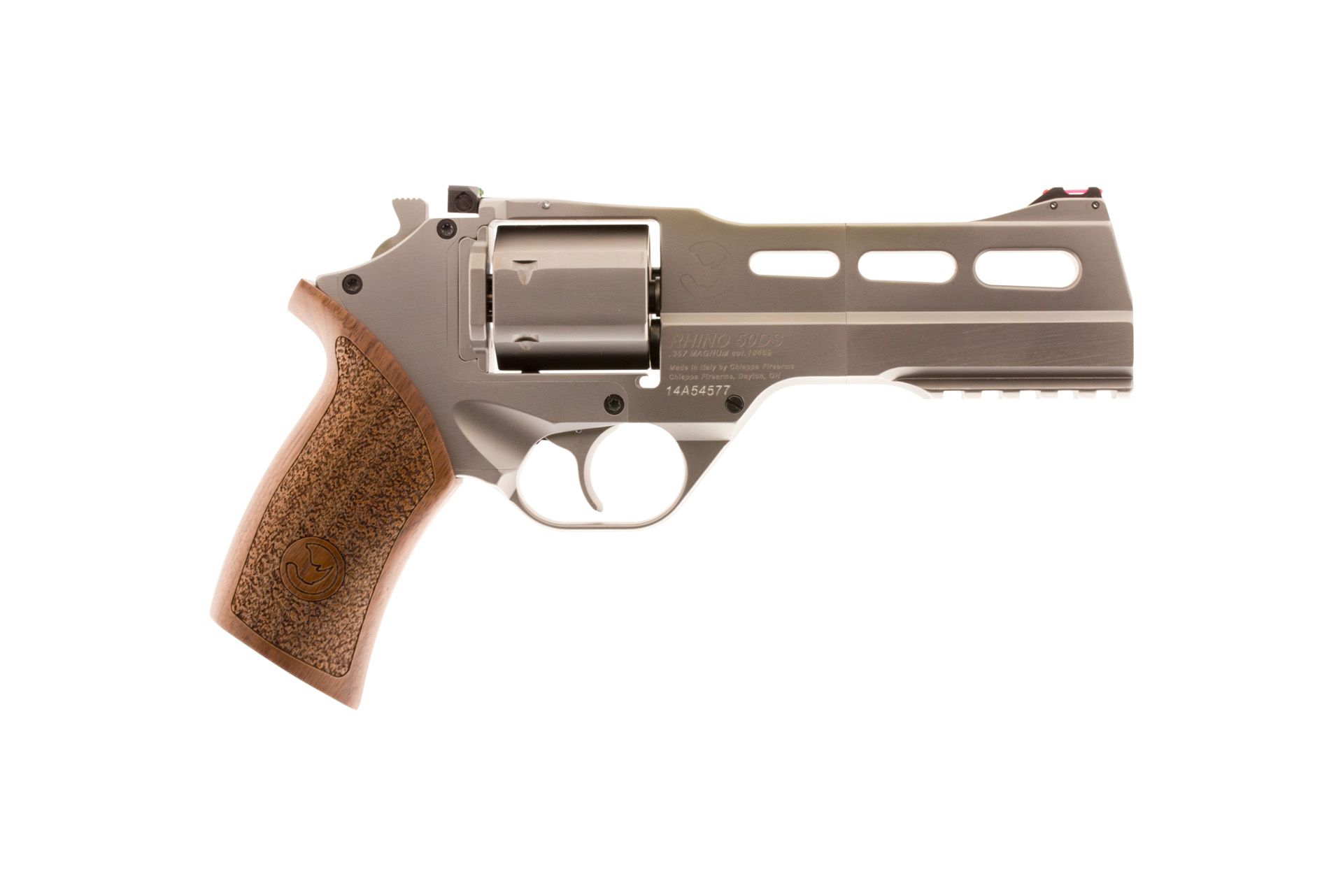 Chiappa Firearms Rhino 50SAR Nickel .357 Mag 5" Revolver