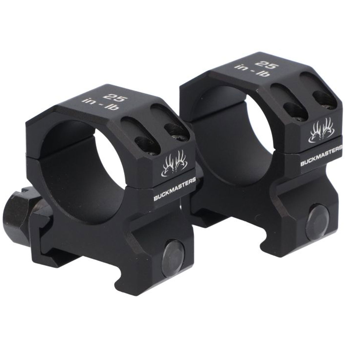Sig Sauer Buckmasters 1" Med .94" Alum Matte Black Scope Rings