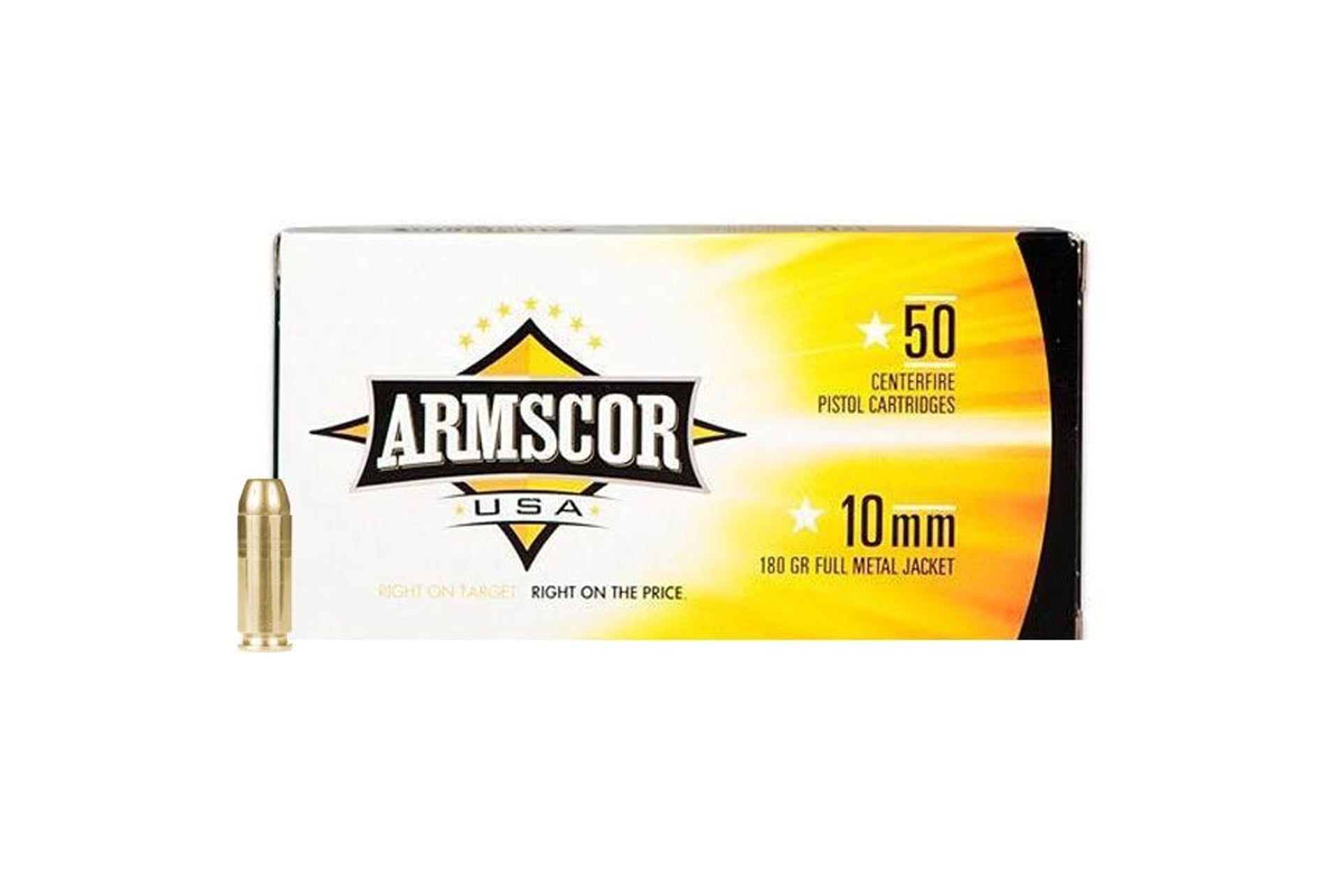 armscor 10mm Auto 180gr FMJ – 1000rd
