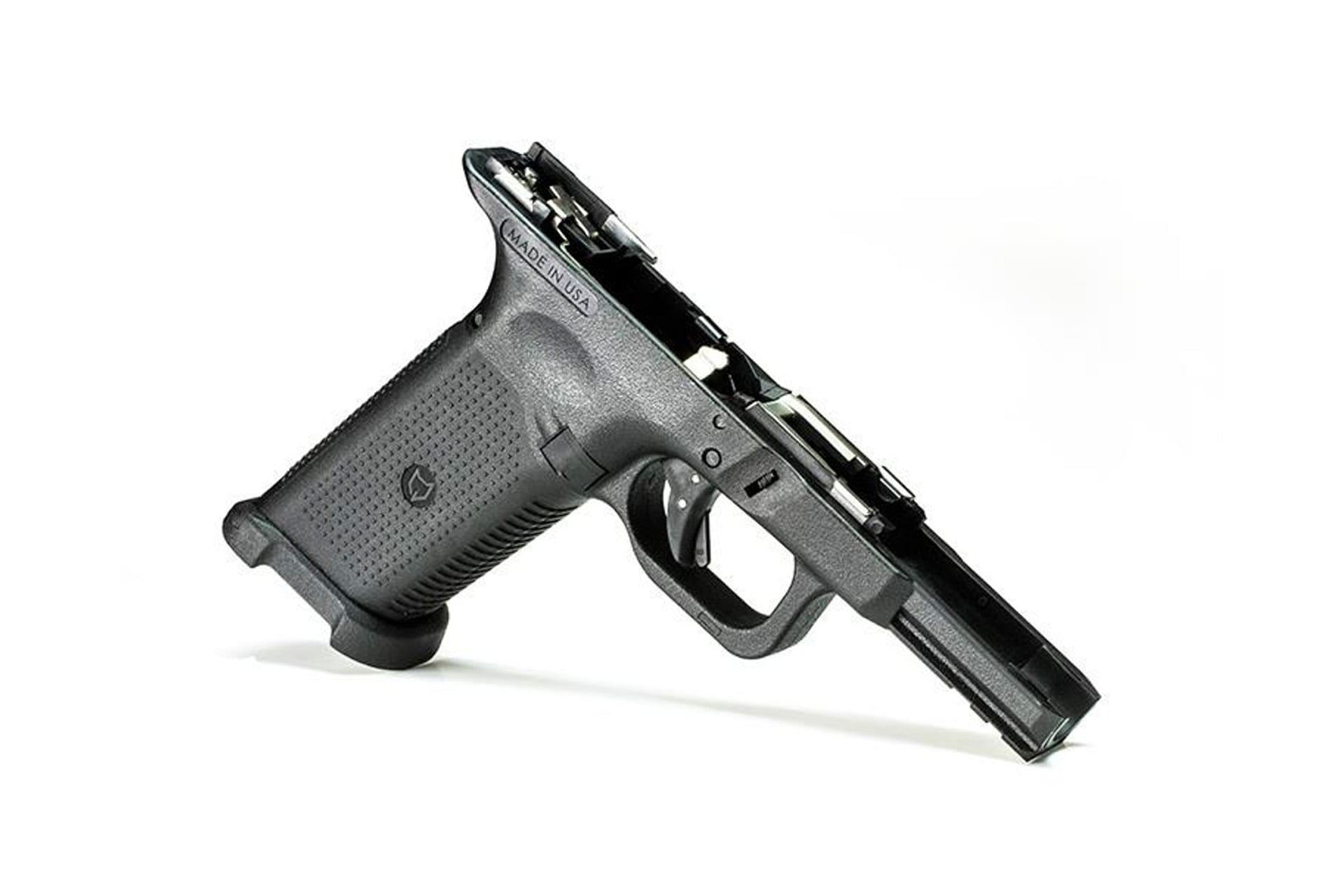 Lone Wolf Arms TWC Compact/Full Textured Assembled Frame for Glock 19 Gen 3 & 4