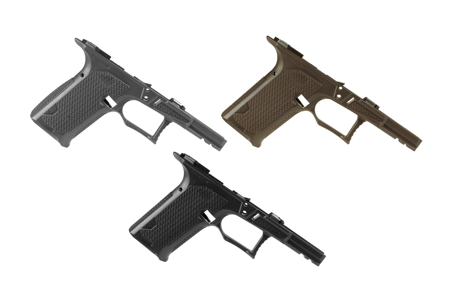 Lone Wolf Lone Wolf Arms Dusk Compact Textured Stripped Frame For Glock 19