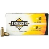 Armscor FAC45-12N 45 ACP 230 Grain Full Metal Jacket Handgun Ammo – 1000 Round case