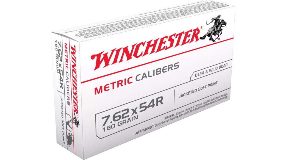 winchester 7.62x54R 180gr JSP – 20rd