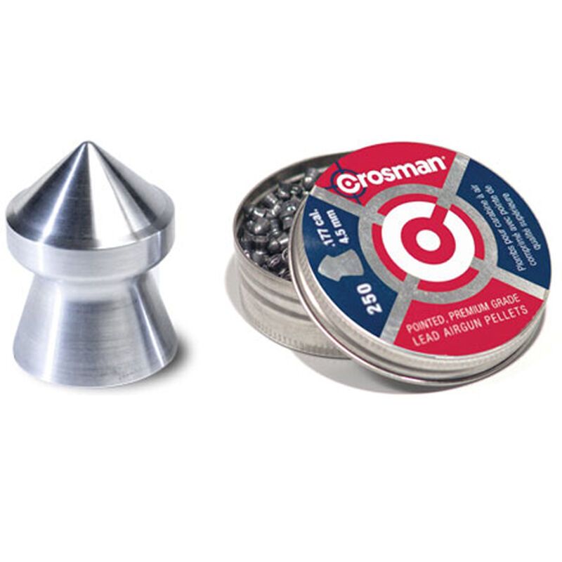 Crosman Airgun Pointed Pellets .177 Caliber 7.4 Grains