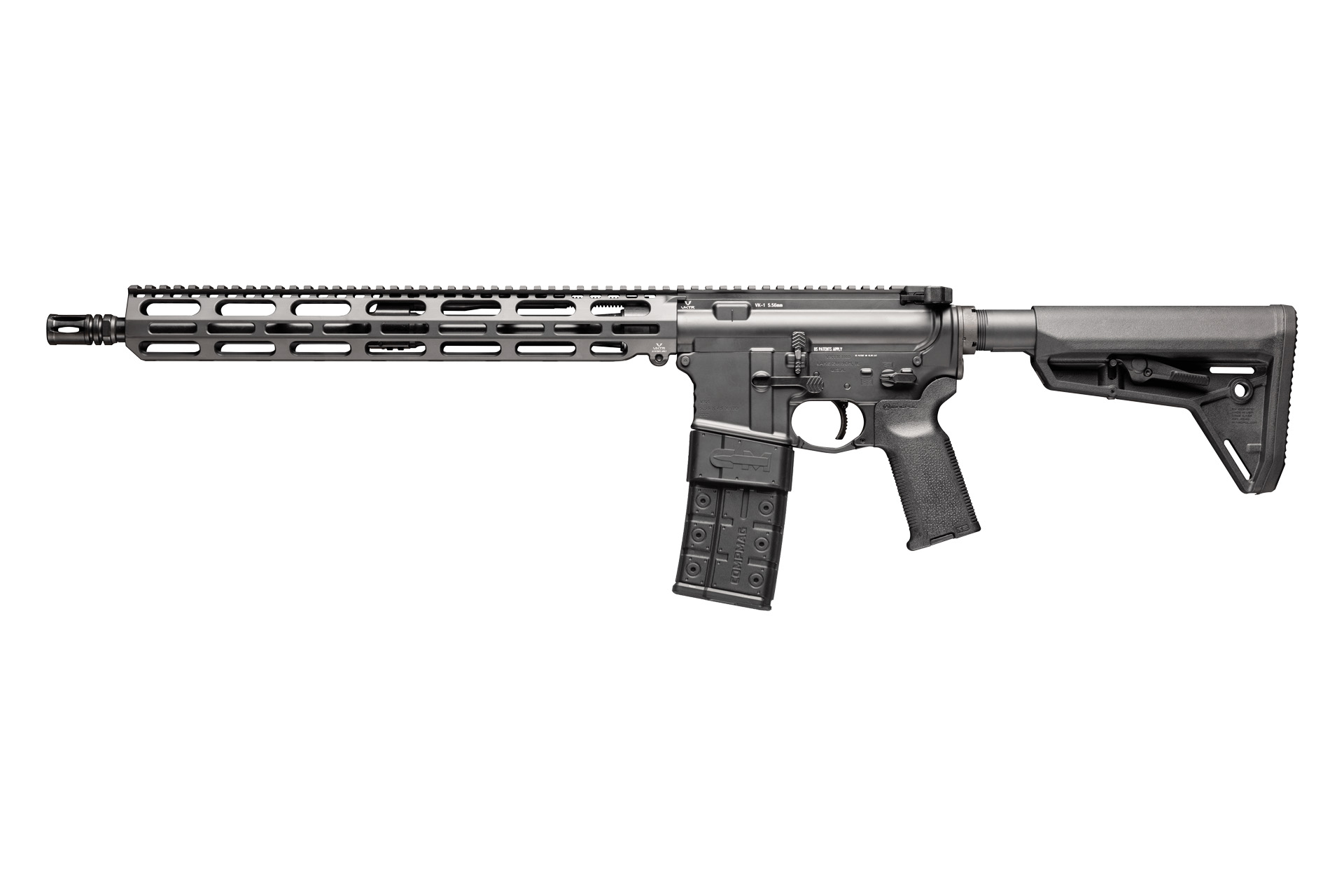 VKTR Industries VKTR Industries VK-1 Piston AR-15 5.56 NATO CA Compliant Rifle - 16"