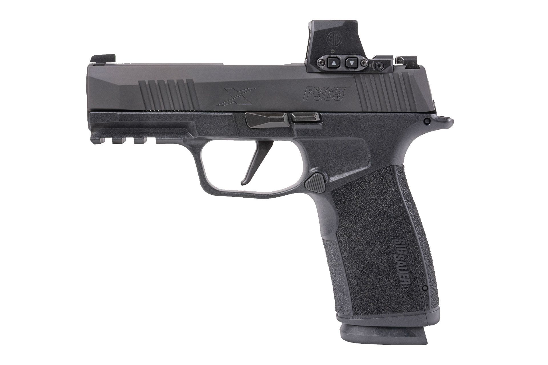 Sig Sauer P365-XMACRO Romeo-X 3.7" 9mm 17Rd Compact Semi-Auto Pistol - Black
