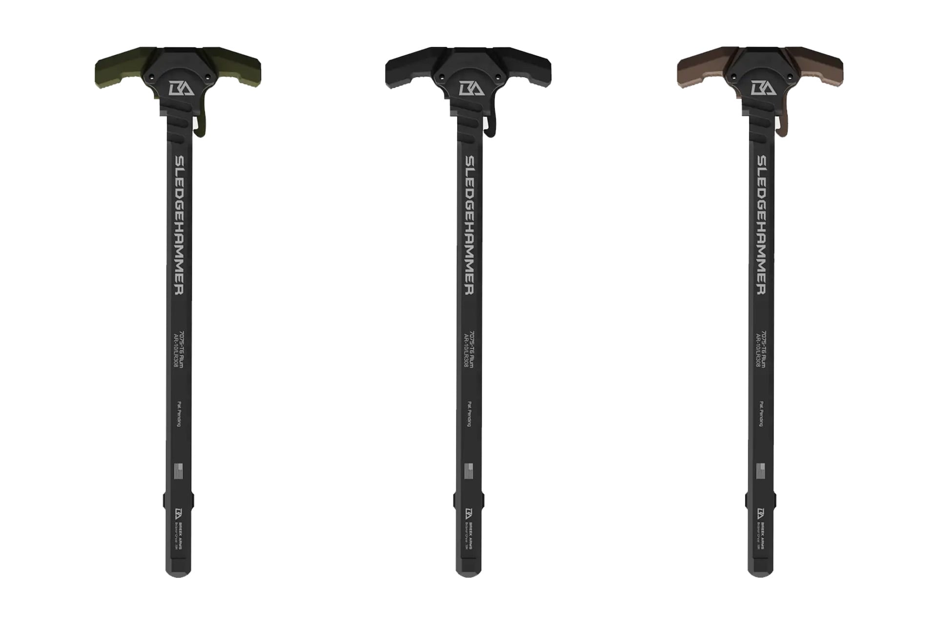 Breek Arms Breek Arms Sledgehammer AR-10 Ambidextrous Charging Handle