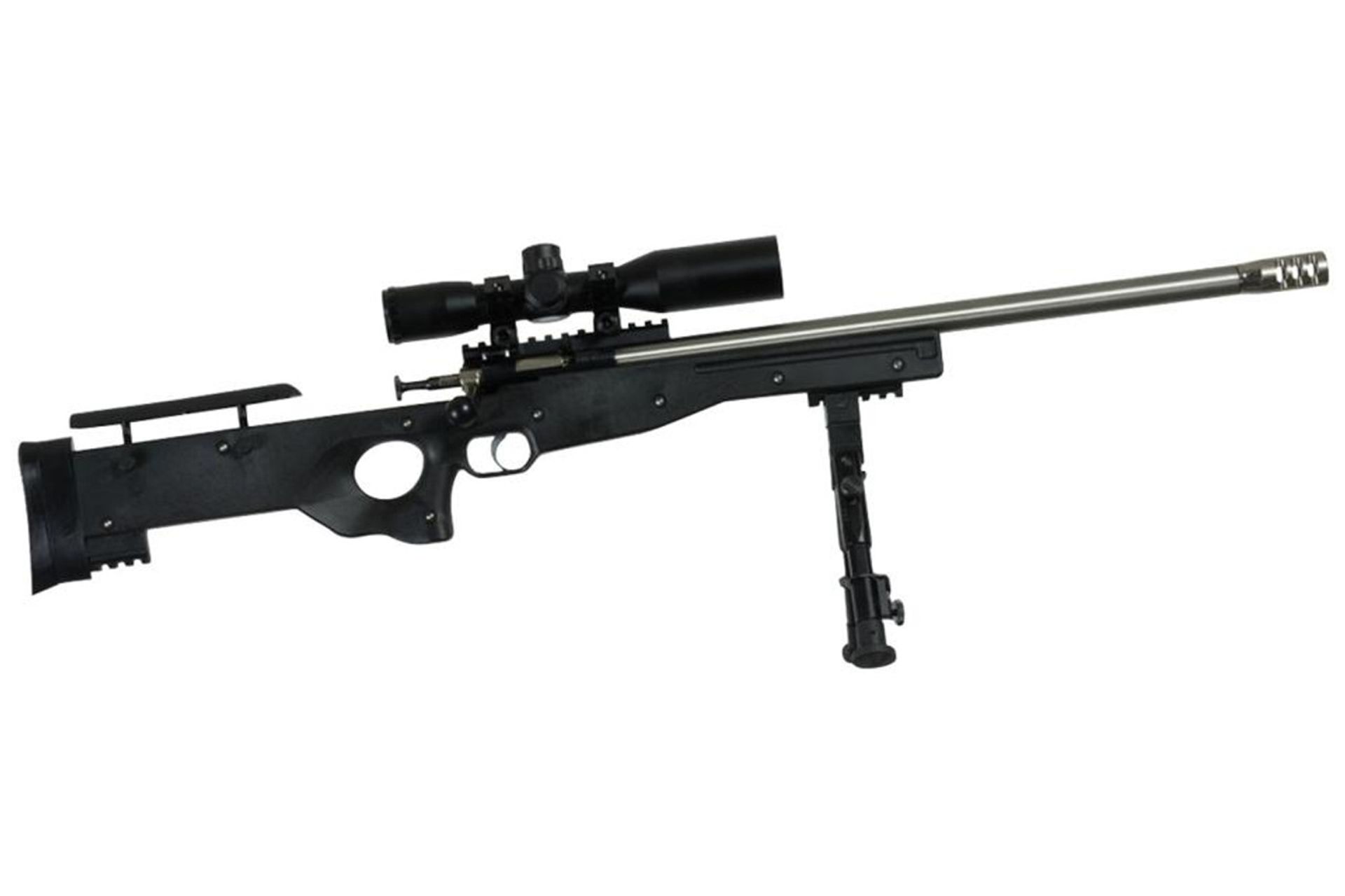 Crickett CPR Complete Package 16.12" 22 LR 1rd, Adjustable Cheek Comb Synthetic Stock, 10 3/8"-11 1/8" LOP, 4x28 Combat Scope w/Sunshade & Bipod