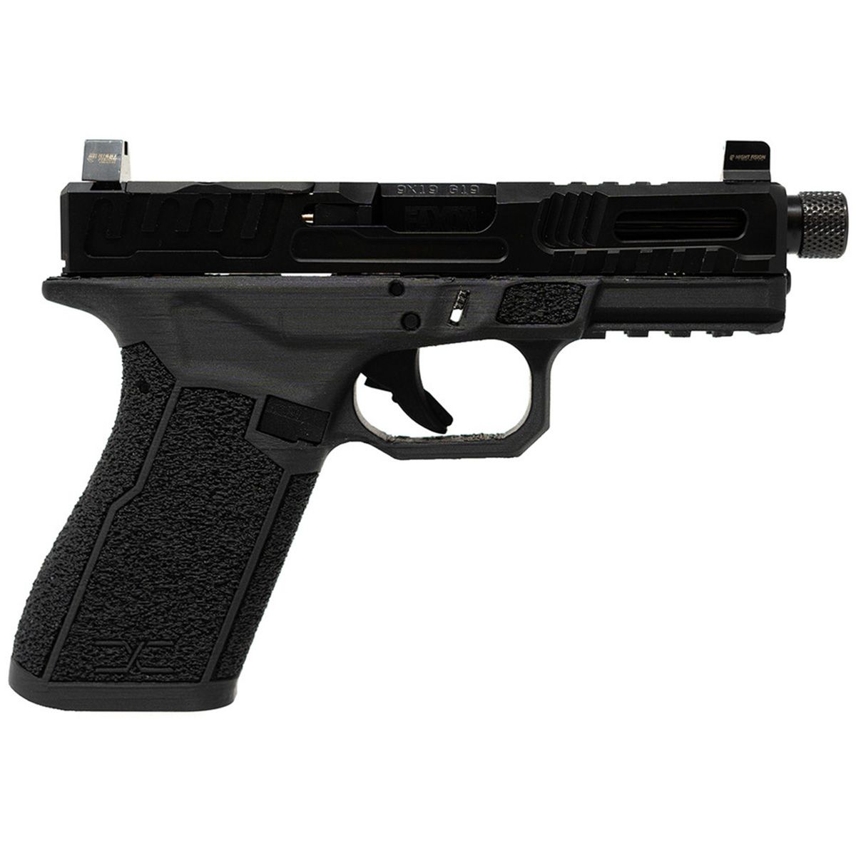 Faxon FX-19 Hellfire-X Gen 2 4" 9MM 15Rd Compact Semi-Auto Pistol - Black